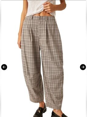 Free People Turning Point Barrel Slouchy Trousers Pants Women’s Sz 6
